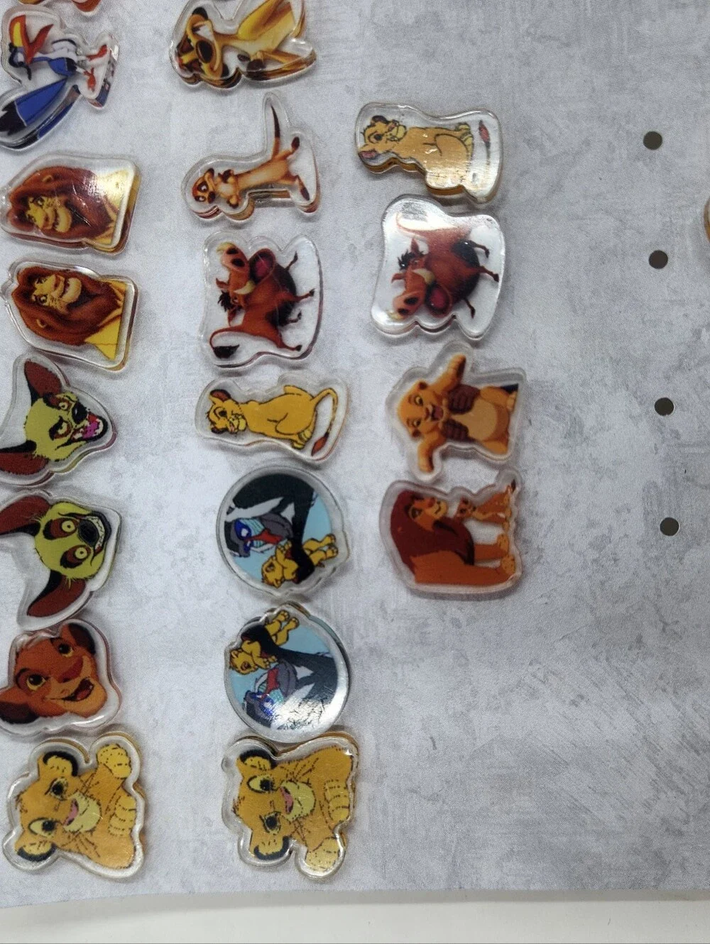 Set Mix And Match Of 10 Lion Hedgehog Meerkat Icons Earrings And 2 Pins Acrylic
